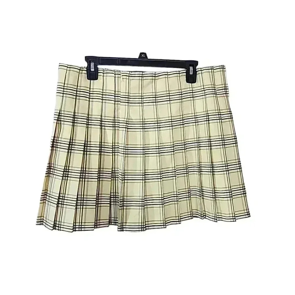 Plaid School girl  plus size mini skirt. Size XXL - Picture 2 of 8